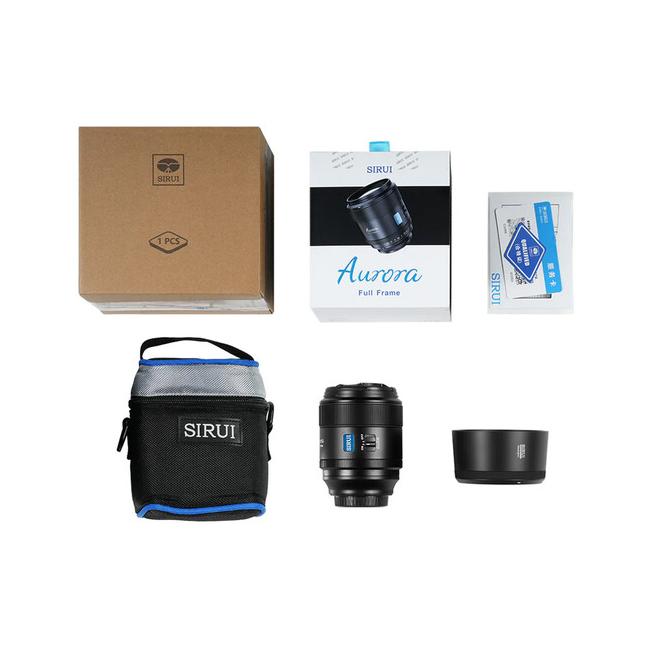 SIRUI AURORA Series 85mm f/1.4 Full Frame Auto Focus Lens (E