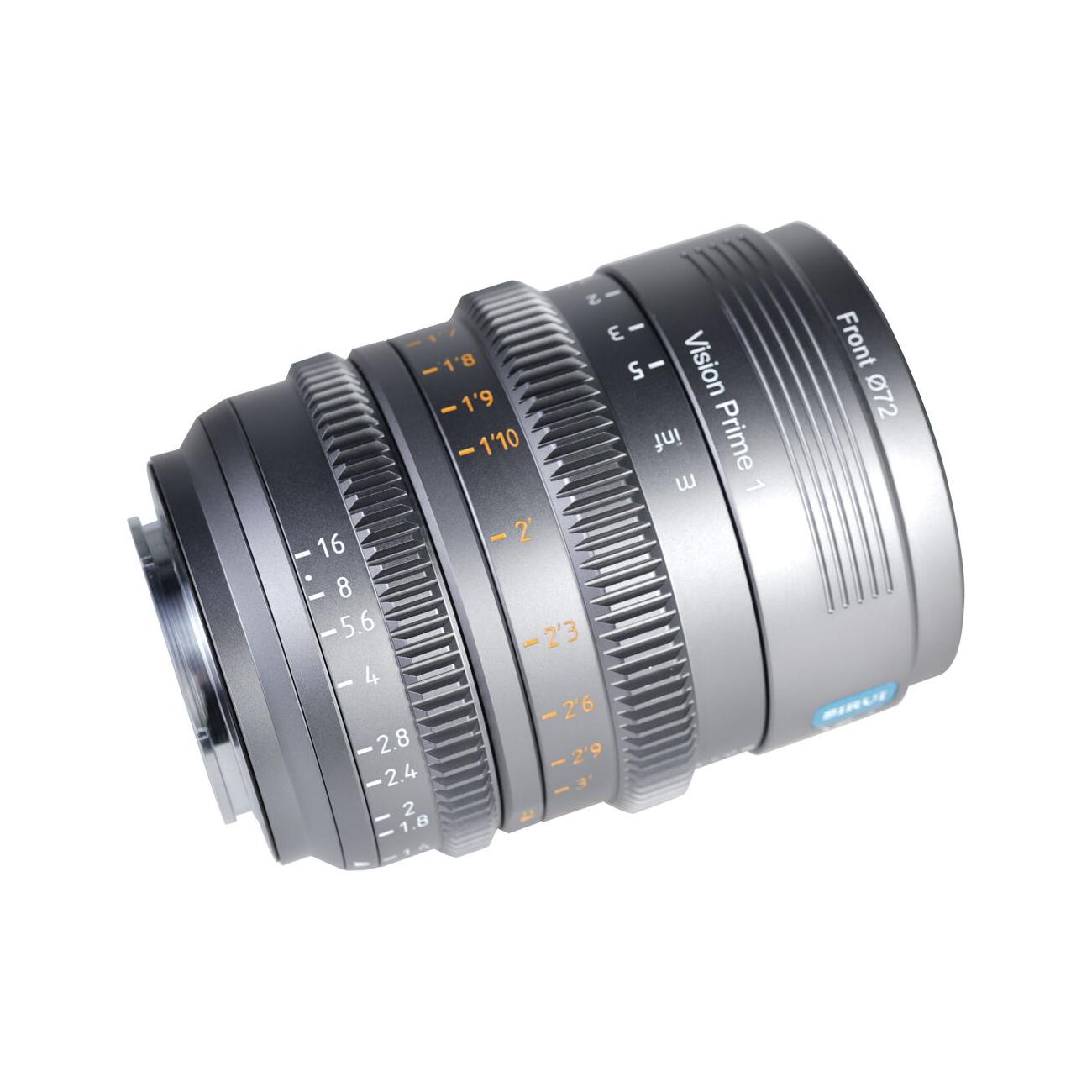 SIRUI Vision Prime 1 35mm T1.4 Full Frame Cine Lens E Mount (Metal